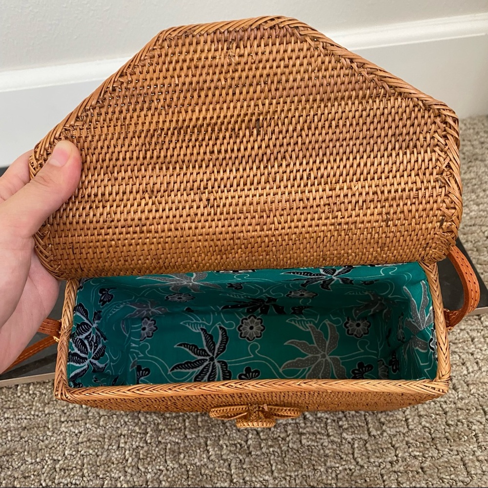 Woven Rattan Bag - Picture 5 of 8